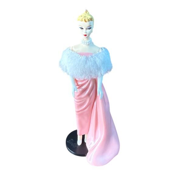 Hallmark Enchanted Evening Barbie Doll Keepsake Ornament 1996 3rd in Series - Picture 3 of 13